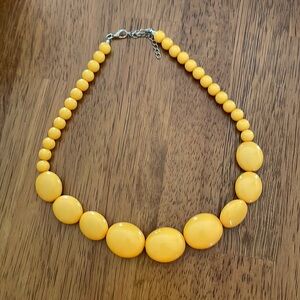 Yellow necklace